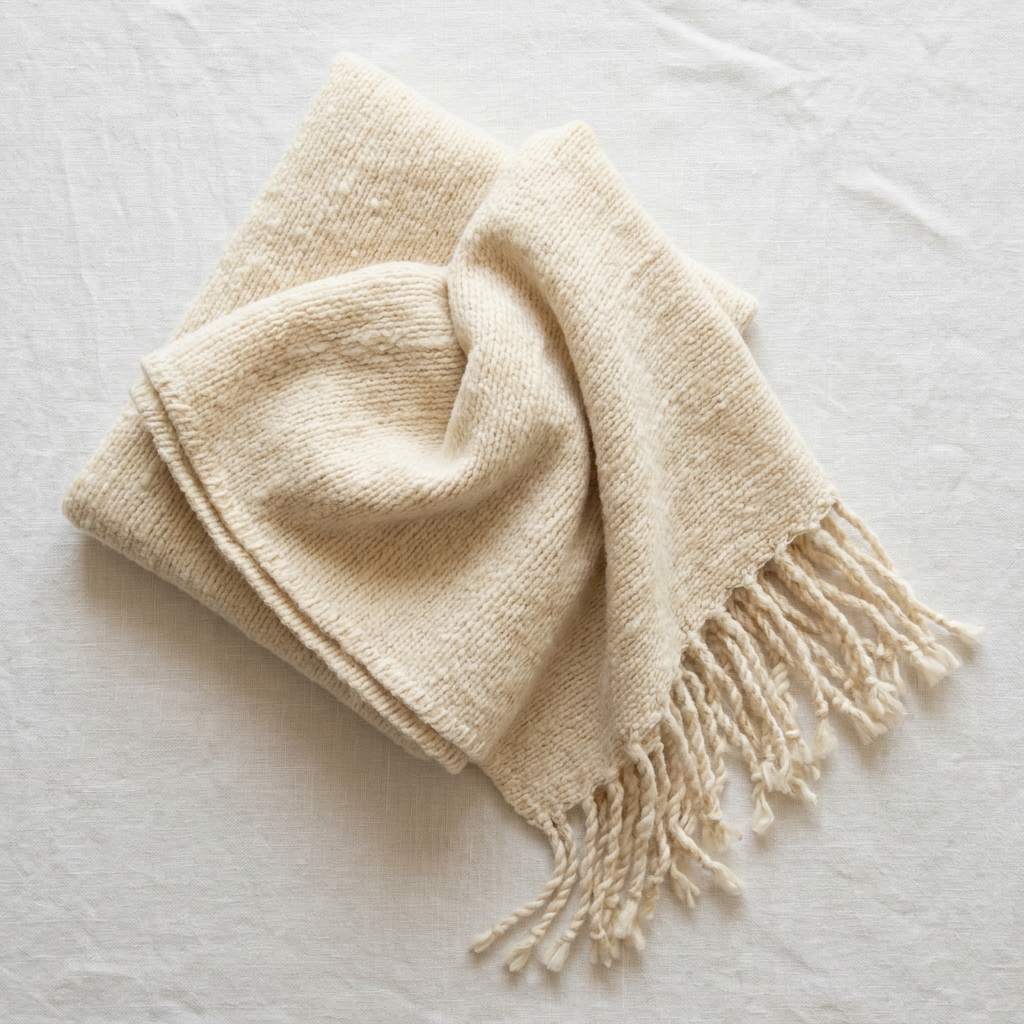 The Halvorsen wool shawl